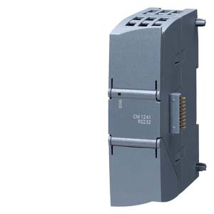 Компонент электронный SIMATIC S7-1200, COMMUNICATION COMMUNICATION MODULE CM 1241, RS232, 9 PIN SUB 