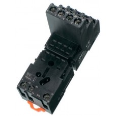 KS-C 2CO; Монтажная колодка на Дин-Рейку для реле KRM, KMY; 2C, 12А KS-C 2CO; Монтажная колодка на Дин-Рейку для реле KRM, KMY; 2C, 12А
