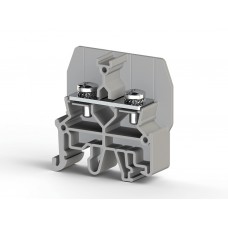 Болтовой Клеммник под вилочный наконечник на DIN-рейку 6 мм.кв. (синий); CPB 6B