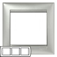 Рамка 3п гор Алюминий Legrand Valena  770153 Рамка 3п гор Алюминий Legrand Valena  770153