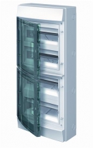 Бокс настенный 48М прозрачная дверь Mistral65 (с клемм) Бокс настенный 48М прозрачная дверь Mistral65 (с клемм)