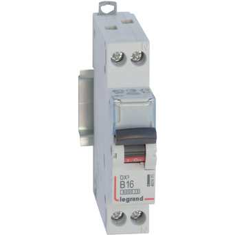 Автоматический выключатель DX3 1п+N В16А 6kA/10кА