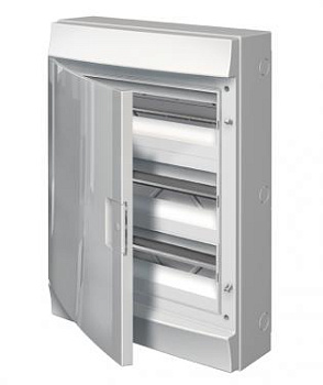 Бокс настенный Mistral41 36М прозрачная дверь (с клемм) 3 ряда Бокс настенный Mistral41 36М прозрачная дверь (с клемм) 3 ряда