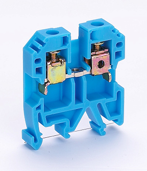 Зажим наборный 50А 6мм2 ЗН-101 синий Зажим наборный 50А 6мм2 ЗН-101 синий