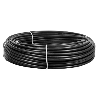 Труба гладкая ПНД жесткая d20 мм (100 м) черная EKF-Plast Труба гладкая ПНД жесткая d20 мм (100 м) черная EKF-Plast