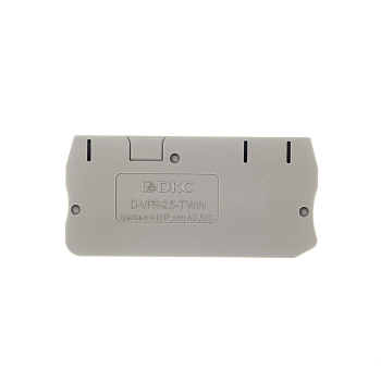 Изолятор торцевой для клеммы VPR-2.5-TWIN Изолятор торцевой для клеммы VPR-2.5-TWIN