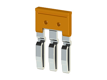 Перемычка для AVK2,5RD/ YBK2,5*/ YBK3*/ AVK2,5CC/ MVK2,5/ MYK2,5, (3полюса);  UK 2.5/3 Перемычка для AVK2,5RD/ YBK2,5*/ YBK3*/ AVK2,5CC/ MVK2,5/ MYK2,5, (3полюса);  UK 2.5/3