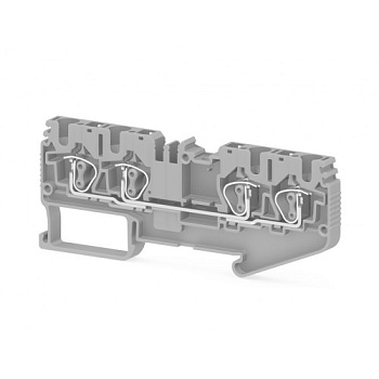 Пружинная клемма серии  SRD 4C (Синий)