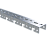 Профиль BPF, для консолей быстрой фиксации BBF,  L1800, толщ.2,5 мм, цинк-ламельный Профиль BPF, для консолей быстрой фиксации BBF,  L1800, толщ.2,5 мм, цинк-ламельный