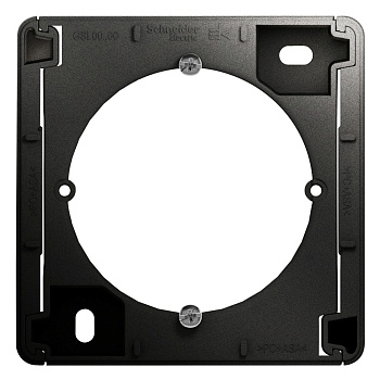 GLOSSA КОРОБКА наружного монтажа, АНТРАЦИТ