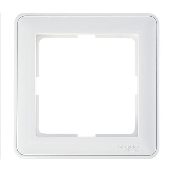 W59 1-постовая РАМКА, БЕЛЫЙ