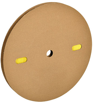 Термоусадочная трубка ТТУ 12/6 желтая 100 м/рол ИЭК