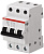 Автоматический выключатель 3-полюсной SH203 B 10
