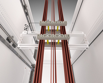 Кронштейн для шинодержателя плоских шин FORT для корпуса глубиной 600 EKF PROxima Кронштейн для шинодержателя плоских шин FORT для корпуса глубиной 600 EKF PROxima