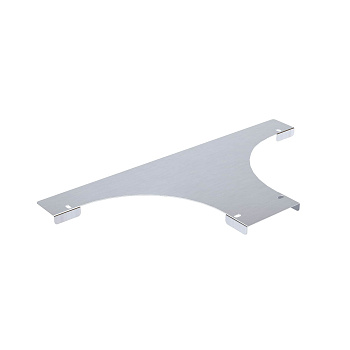 Крышка на ответвитель универсальный с основанием 100, 1,2 мм, горячий цинк, в комплекте с крепежными элементами необходимыми длямонтажа Крышка на ответвитель универсальный с основанием 100, 1,2 мм, горячий цинк, в комплекте с крепежными элементами необходимыми длямонтажа