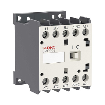 Миниконтактор YON DMC009 9A 4кВт AC3 3P кат. 48В AC 1НО Миниконтактор YON DMC009 9A 4кВт AC3 3P кат. 48В AC 1НО