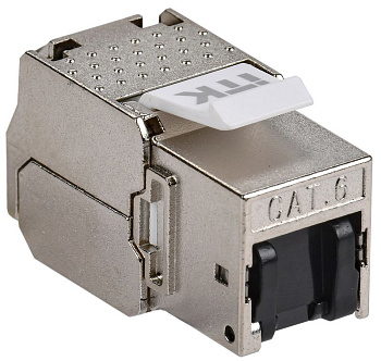 ITK Модуль Keystone Jack кат.6 STP без инстр. с пыл. кр.
