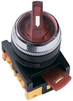 АNСLR-22-3  на 3 фикс.полож.красный неон/240В I-O-II 1з+1р ИЭК