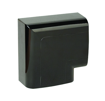 Угол плоский 110х50 мм, черный Угол плоский 110х50 мм, черный