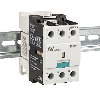 Контактор КМЭ 38А 230В АС EKF AVERES Контактор КМЭ 38А 230В АС EKF AVERES