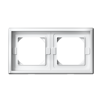 ARTGALLERY 2-постовая РАМКА IP44, БЕЛЫЙ ARTGALLERY 2-постовая РАМКА IP44, БЕЛЫЙ