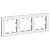 ATLASDESIGN 3-постовая РАМКА, универсальная, БЕЛЫЙ ATLASDESIGN 3-постовая РАМКА, универсальная, БЕЛЫЙ