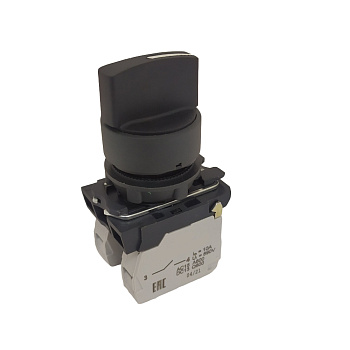 Переключатель КПЕ1131Р-черный-3но+1нз-ручка-фикс-2поз-IP40-КЭАЗ Переключатель КПЕ1131Р-черный-3но+1нз-ручка-фикс-2поз-IP40-КЭАЗ