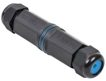 ITK Проходной адаптер кат.6 FTP тип RJ45-RJ45 IP67