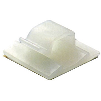 Клипса самоклеящаяся для кругл.кабеля,белая, 16x15x18  (новый аналог  25436SR) Клипса самоклеящаяся для кругл.кабеля,белая, 16x15x18  (новый аналог  25436SR)