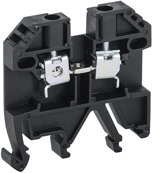 Клемма винтовая КВИ-2,5мм2 черная IEK Клемма винтовая КВИ-2,5мм2 черная IEK