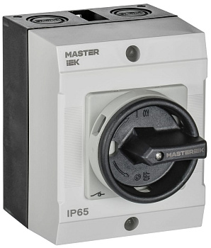 Перекл. кулачк. в боксе закр. рук. 10А сх. 54 MASTER IEK