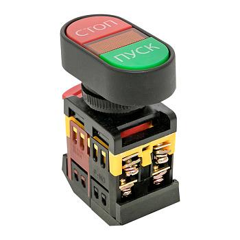 Кнопка APBB-22N "Пуск-Стоп" овальная 220В NO+NC EKF PROxima Кнопка APBB-22N "Пуск-Стоп" овальная 220В NO+NC EKF PROxima