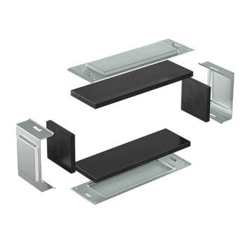 Комплект для обеспечения степени защиты IP44 в местах соединения секций лотков  400х80