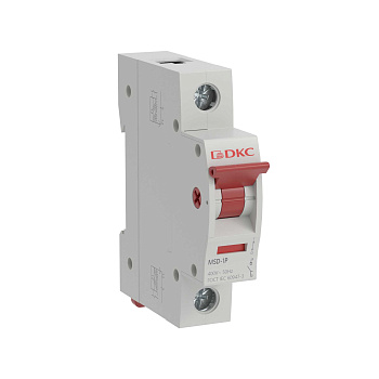 Выключатель нагрузки модульный YON max типа MSD, 1 полюс, 63А