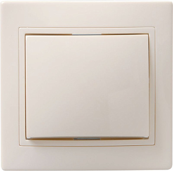 ВС10-1-0-ККм Выключатель 1кл 10А КВАРТА (кремовый) ВС10-1-0-ККм Выключатель 1кл 10А КВАРТА (кремовый)