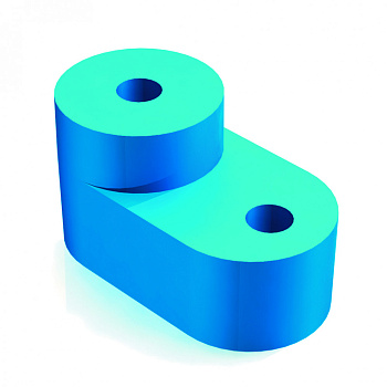 Изолятор угловой нулевой шины СИНИЙ ИУ-101 Изолятор угловой нулевой шины СИНИЙ ИУ-101