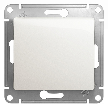 GLOSSA Нажимная КНОПКА, сх.1, 10АХ, механизм, ПЕРЛАМУТР GLOSSA Нажимная КНОПКА, сх.1, 10АХ, механизм, ПЕРЛАМУТР