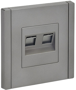 FORTE&PIANO Роз. комп. 2-ая RJ45 кат.6 FP534 ст. IEK